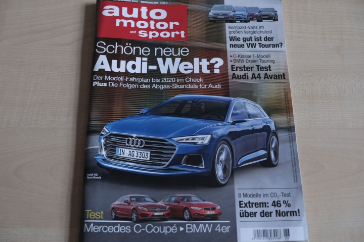 Deckblatt Auto Motor und Sport (26/2015)